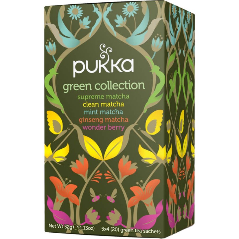 Green Collection, porciovaný čaj, 20 vreciek