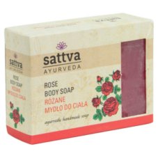 Bylinné mydlo s ružou, hydratácia a jemné čistenie, 125g