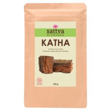 Bylinný vlasový prášok Katha, posilnenie a sfarbenie, 100 g