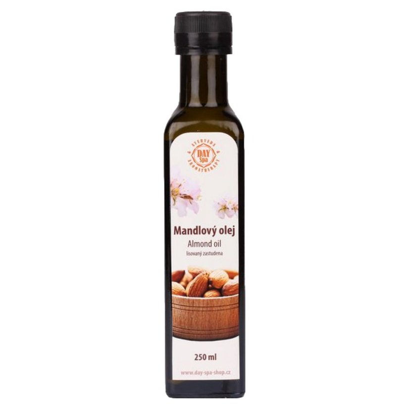 Mandľový olej lisovaný za studena, 250ml Mandľový olej lisovaný za studena, 250ml
