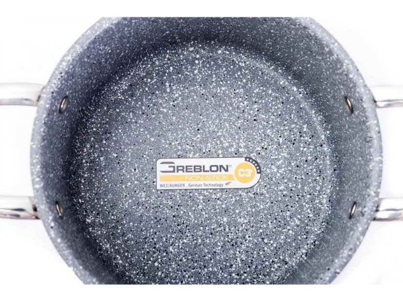 Sada riadu G21 Gourmet Miracle s hrncom navyše, 11 dielov, nerez/greblón