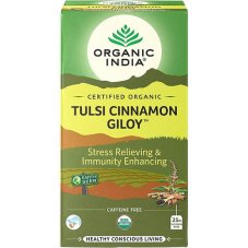 Tulsi Cinnamon Giloy - stres a imunita, porciovaný čaj, 25 vreciek