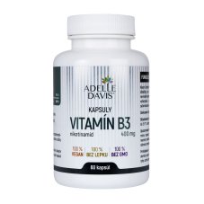 Adelle Davis - Vitamín B3 400 mg, 60 kapsúl