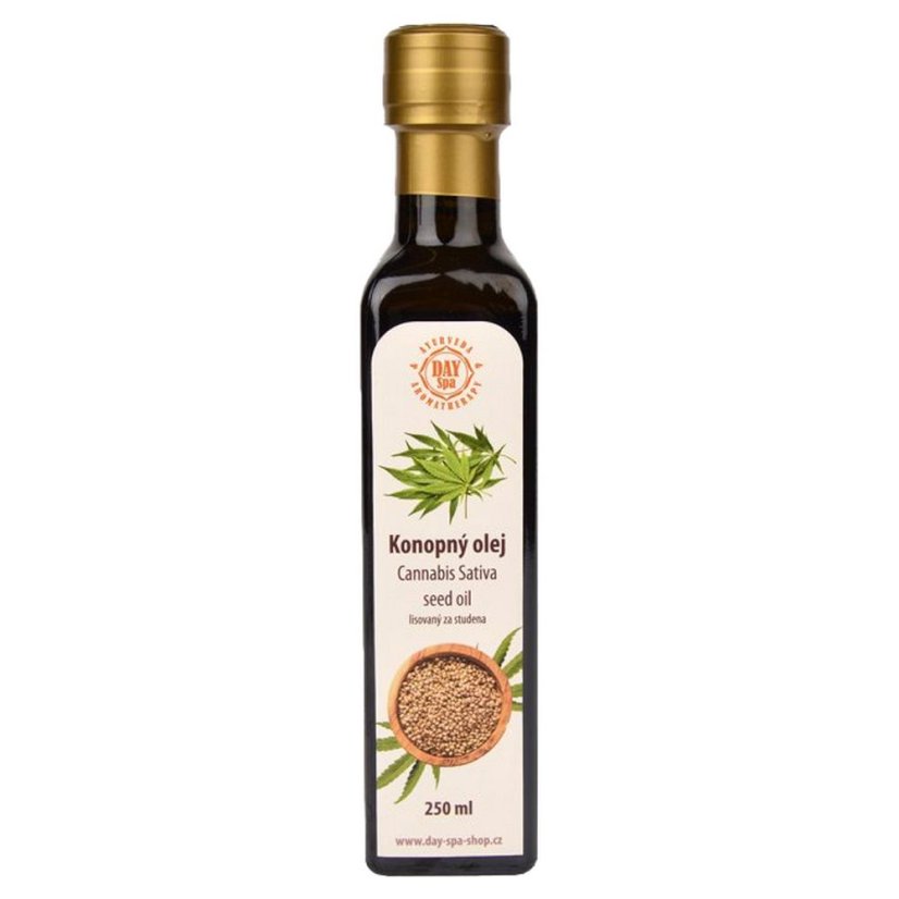 Konopný olej lisovaný za studena, 250ml