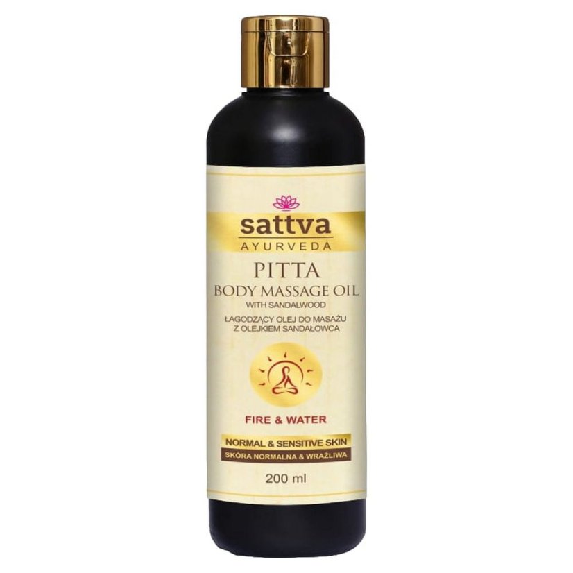 Ajurvédsky masážny olej Pitta so santalom 200ml