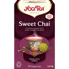Sweet Chai pre chvíle vnútorného pokoja, porciovaný čaj, 17 vreciek