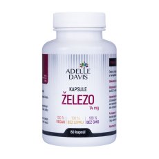 Železo, 14 mg, 60 kapsúl