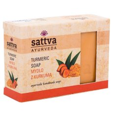 Bylinné mydlo s kurkumou proti akné s antioxidantmi, 125g