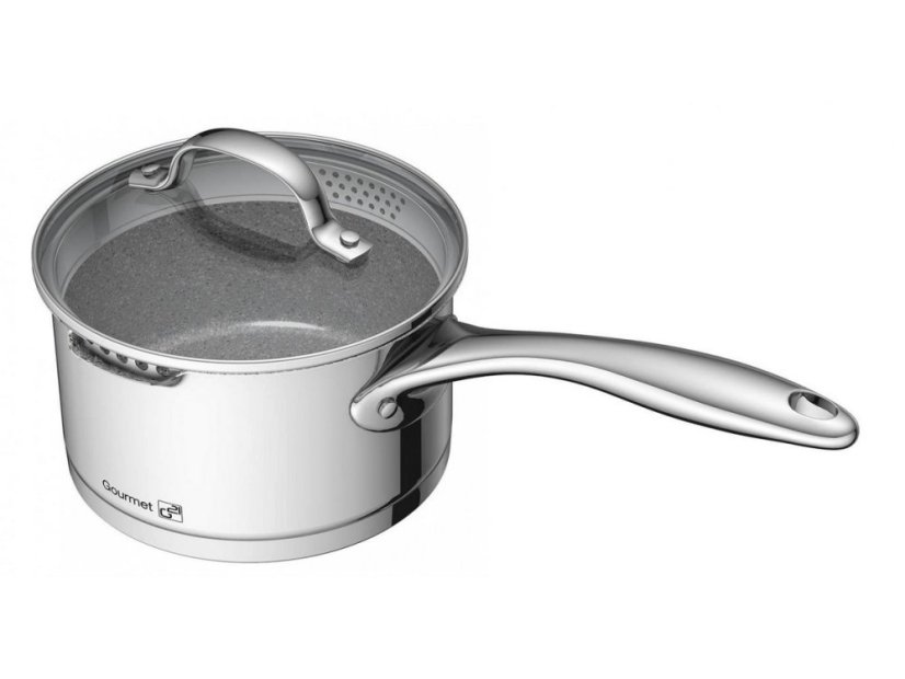 Sada riadu G21 Gourmet Miracle s hrncom navyše, 11 dielov, nerez/greblón