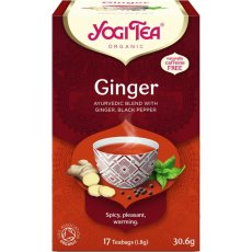 Zázvorový čaj Ginger s bylinkami, porciovaný, 17 vreciek