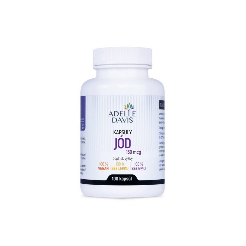 Jód, 150 mcg, 100 kapsúl