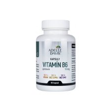 Adelle Davis - Vitamín B6 50 mg, 60 kapsúl