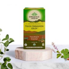 Tulsi Cinnamon Giloy - stres a imunita, porciovaný čaj, 25 vreciek