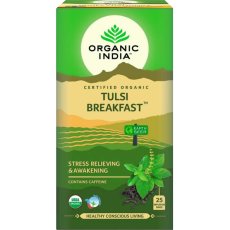 Tulsi Breakfast - ranné povzbudenie, porciovaný čaj, 25 vreciek