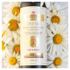Ajurvédsky masážny olej Pitta so santalom 200ml