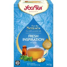 Fresh Inspiration, povzbudenie a trávenie, porciovaný čaj, 17 vreciek