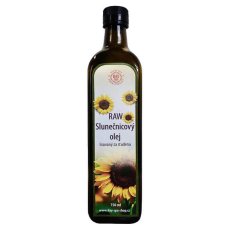 Slnečnicový olej lisovaný za studena, 750 ml