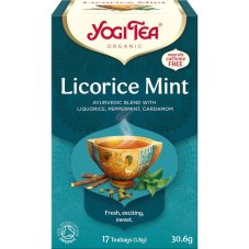 Licorice Mint, relax a trávenie, porciovaný čaj, 17 vreciek