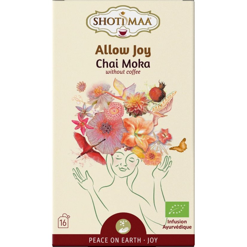 Allow Joy (Radosť), porciovaný čaj, 16 vreciek