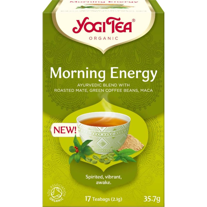 Morning Energy, vitalita a energia, porciovaný čaj, 17 vreciek