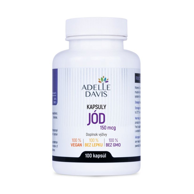 Jód, 150 mcg, 100 kapsúl