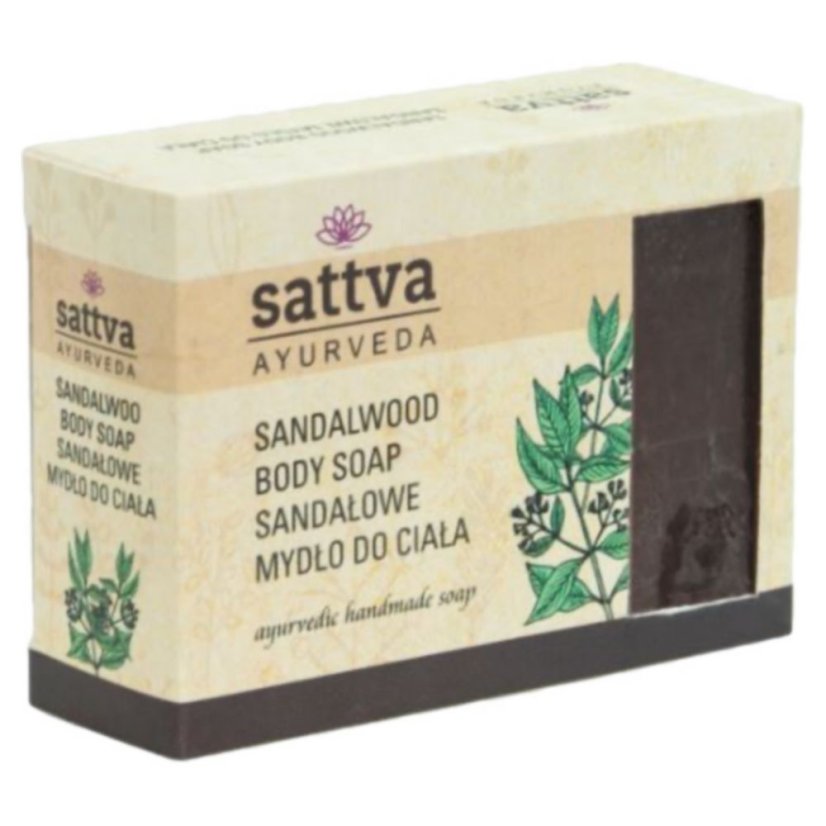 Bylinné mydlo so santalovým drevom pre suchú pokožku, 125g