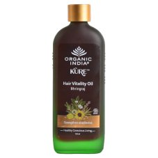 Revitalizujúci vlasový olej Bhringraj, na podporu rastu vlasov, 120 ml