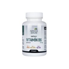 Adelle Davis - Vitamín B6 50 mg, 60 kapsúl