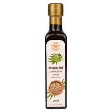 Konopný olej lisovaný za studena, 250ml