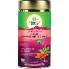 Tulsi s granátovým jablkom a zeleným čajom, sypaný čaj, 100 g