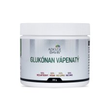 Adelle Davis - Vápnik, prášok 300 g (Glukónan vápenatý)