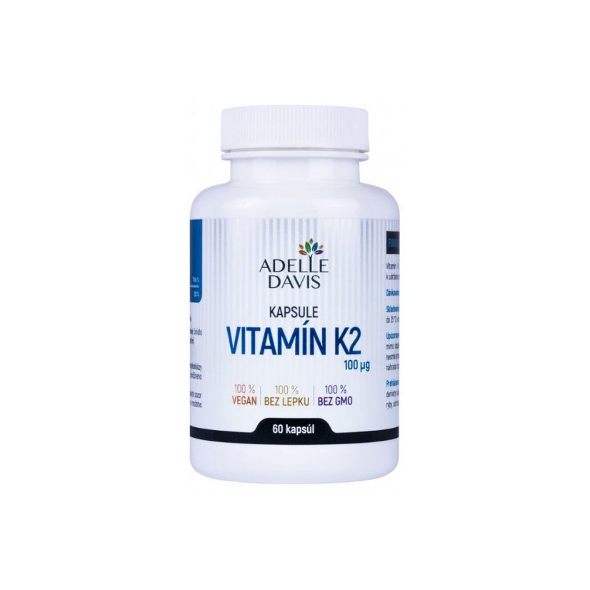 Vitamín D3+K2, 60 kapsúl