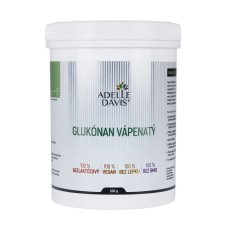 Adelle Davis - Vápnik, prášok 600 g (Glukónan vápenatý)