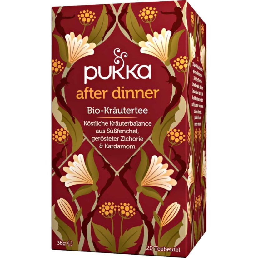After Dinner, trávenie, porciovaný čaj, 20 vreciek