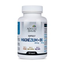 Adelle Davis - Magnézium, 200 mg a B6 40mg, 100 kapsúl