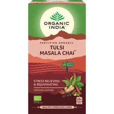 Tulsi Masala Chai - stres a imunita, porciovaný čaj, 25 vreciek