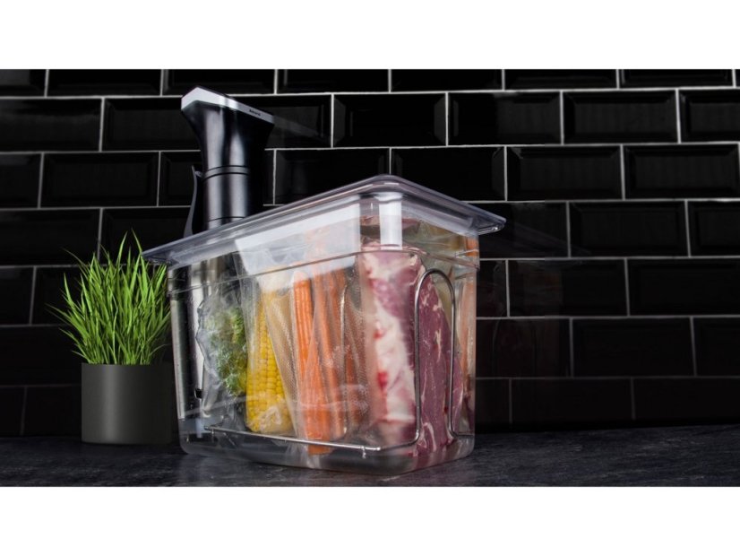 Príslušenstvo stojan do Sous Vide kontajnera držiak vreciek
