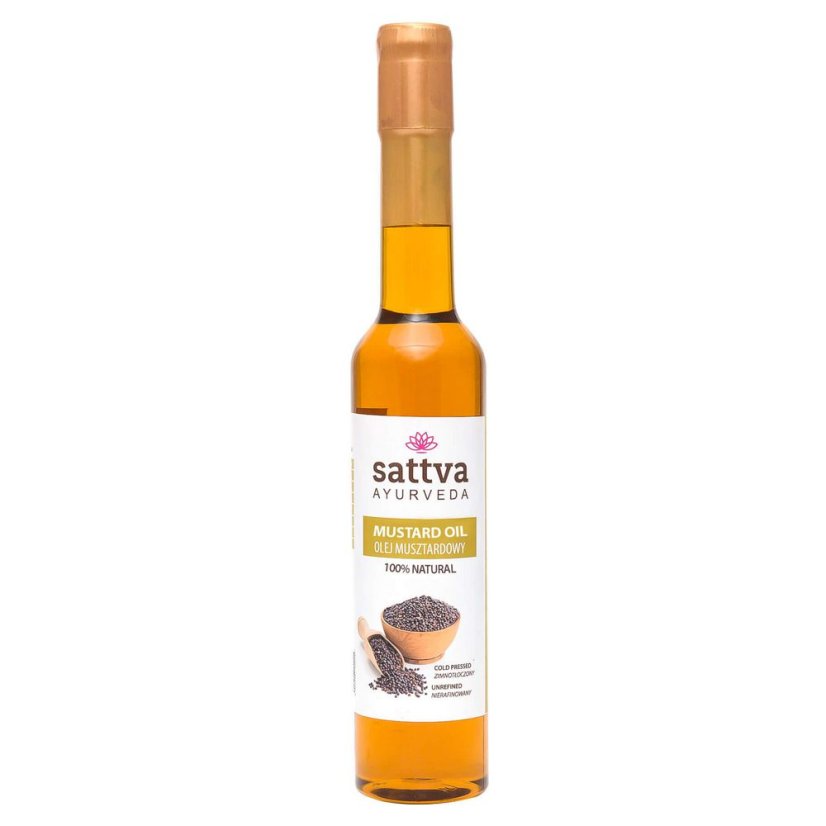 Horčičný olej lisovaný za studena, 500ml
