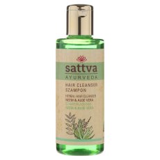 Bylinný vlasový šampón Neem & Aloe Vera pre zdravý rast vlasov, 210 ml
