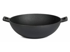 Liatinový wok na gril, litinový