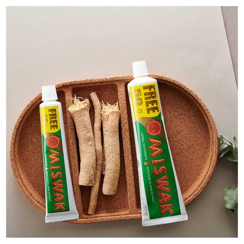 Bylinná zubná pasta Miswak 158 g / 170 g - Obsah balenia: 158 g
