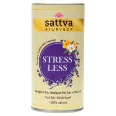 Prírodná soľ do kúpeľa Stress Less, s levanduľou a gerániom proti stresu, 300g