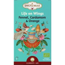 Life on Wings, rovnováha organizmu, porciovaný čaj, 16 vreciek