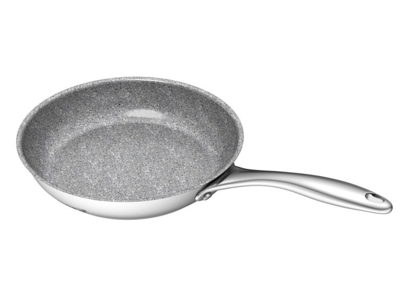 Panvica Gourmet Miracle 28 cm s pokrievkou, nerez/greblon