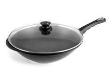 Wok panvica Cheff 36cm s pokrievkou pre zdravé varenie bez tuku