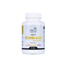 Adelle Davis - Vitamín A+D3 (10.000+400 IU), 60 tabliet