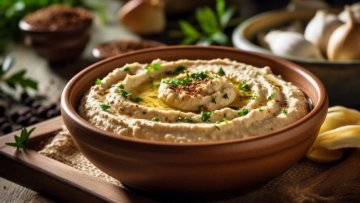 Cícerové pochúťky - Dva recepty na vynikajúci prírodný hummus