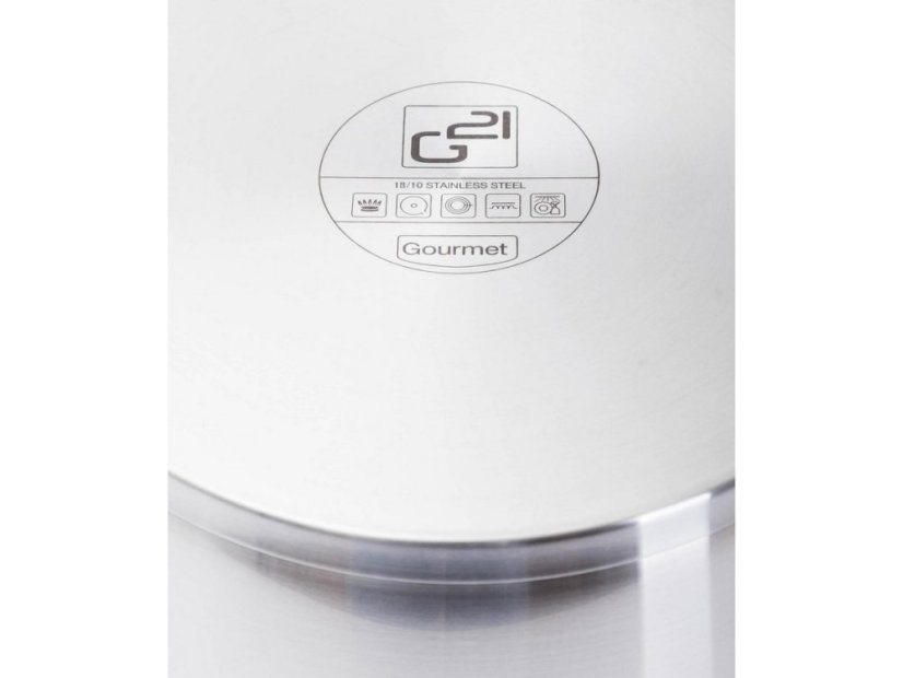 Sada riadu G21 Gourmet Magic s cedníkom, 13 dielov, nerez
