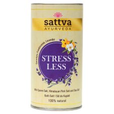Prírodná soľ do kúpeľa Stress Less, s levanduľou a gerániom proti stresu, 300g