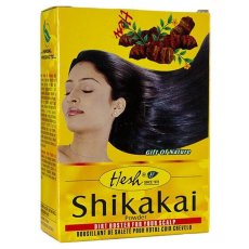 Bylinný práškový šampón Shikakai, na rast vlasov a posilnenie, 100 g